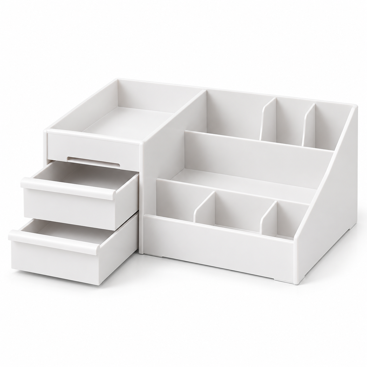 Organizador de cosméticos con cajones