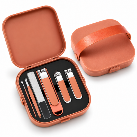 Set de manicura con estuche elegante